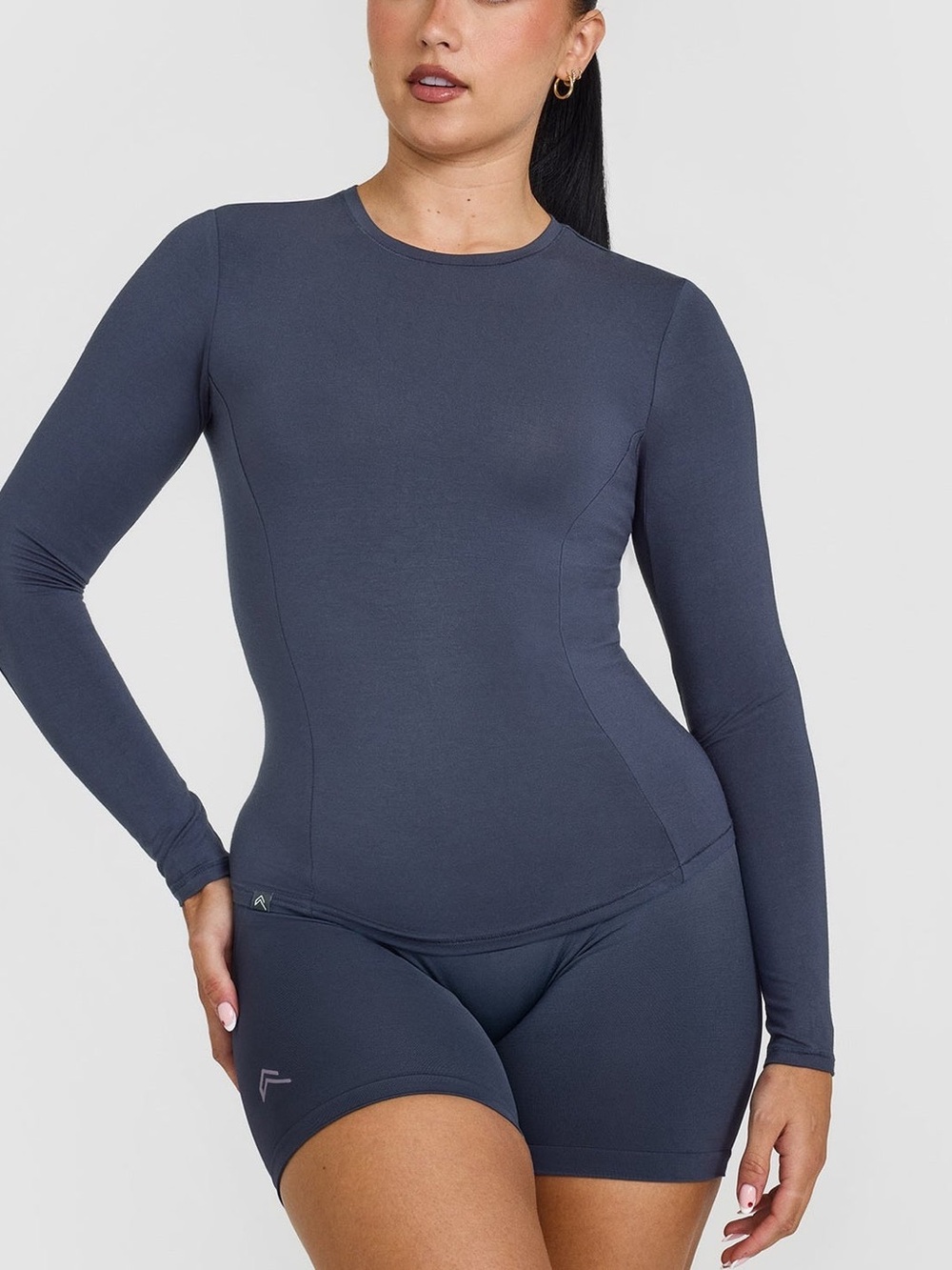 Oner Active Mellow Soft Long Sleeve Top True Blue M